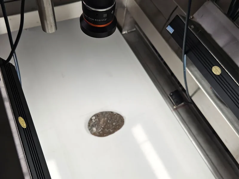 Visual sorting machine